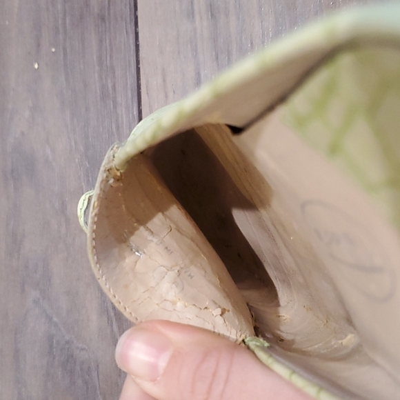 Talbots crocs style moccasin loafer flat shoes sz 5.5 - Picture 13 of 14